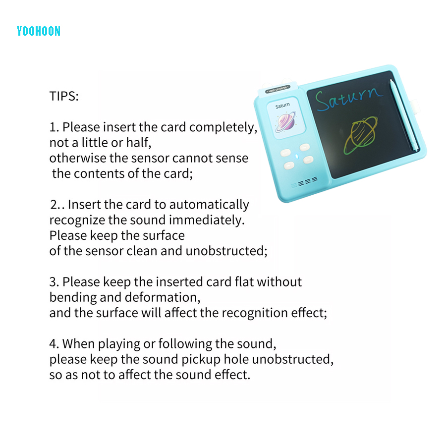 writing board smart card learning machine
